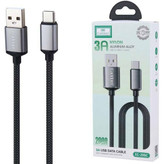 کابل 2 متری تایپ سی ال درام مدل EC-200C