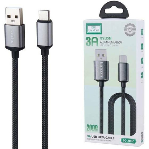 کابل 2 متری تایپ سی ال درام مدل EC-200C